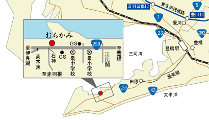 むらかみ地図
